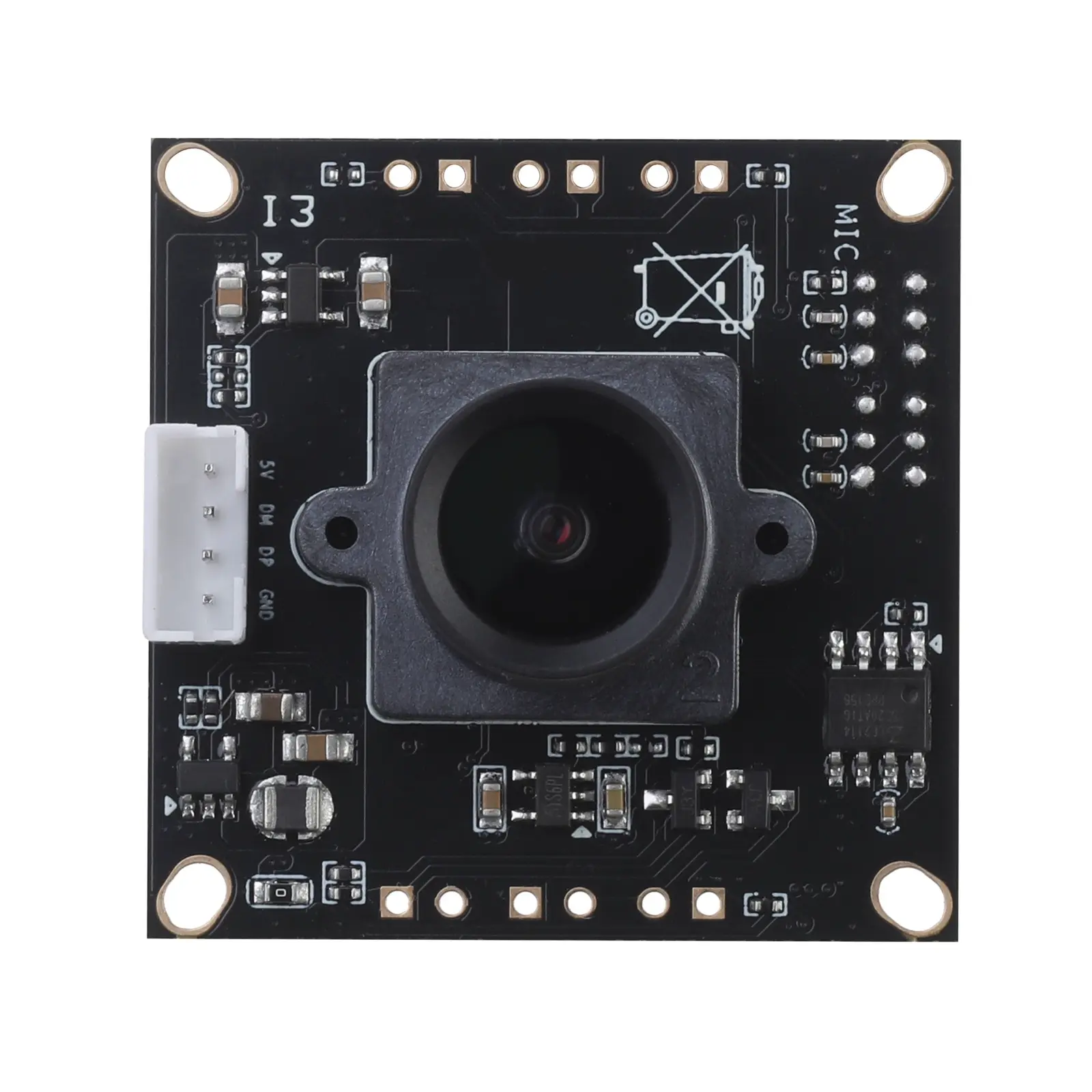 1M 75 Degree High Dynamic GC1064 USB Camera Module - 1