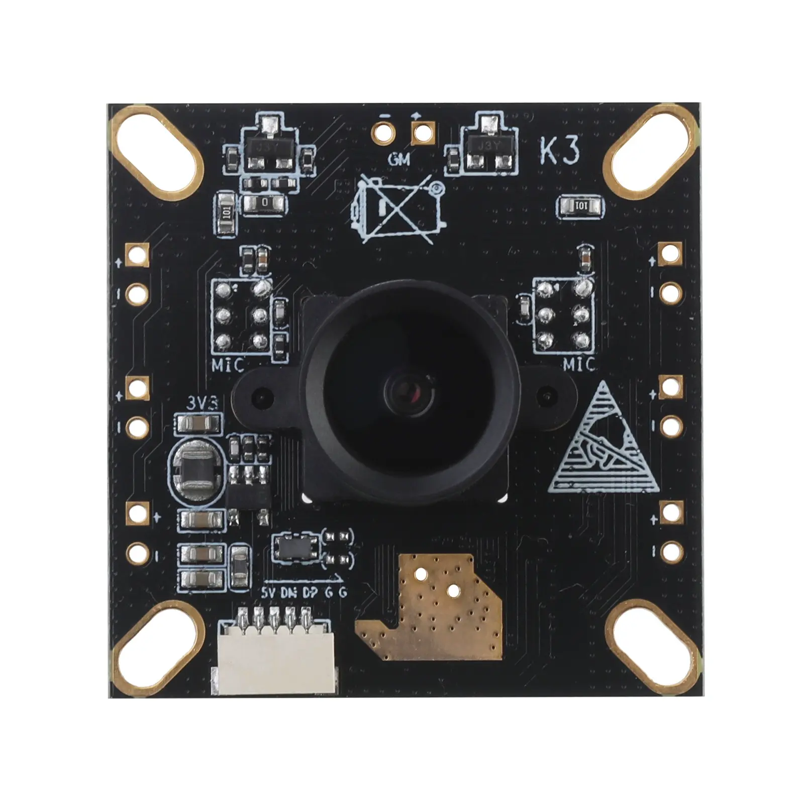 2M 96 Degree IP Camera OV2735 USB Camera Module